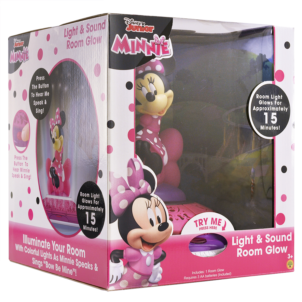 DISNEY Minnie Mouse Toddlers Baby Magic Stelle Proiettore Luce musicale Light Show 